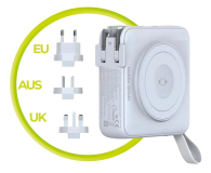 Mobile Origin PowerBank & Travel Charger 10 000 mAh Lightning/USB-C Cable - 1373086 - zdjęcie 5